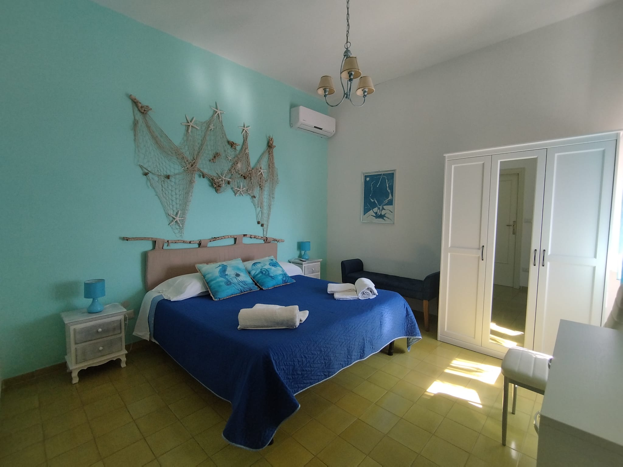 Dettaglio camera del B&B